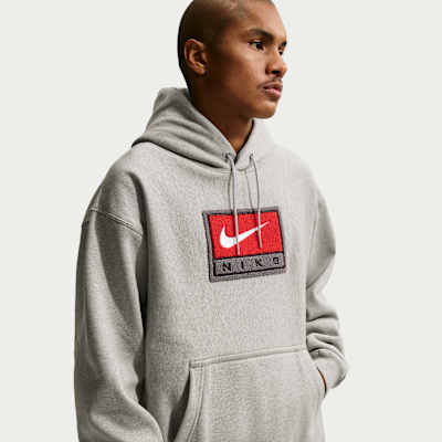 Nike Solo Swoosh Men's Fleece Pullover Hoodie. Nike.com